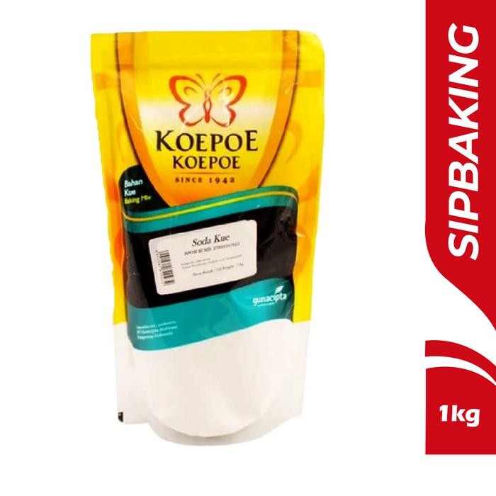 Soda Kue Koepoe 1kg Baking Soda Kupu Pengembang Kue - Soda Kue Koepoe 1kg