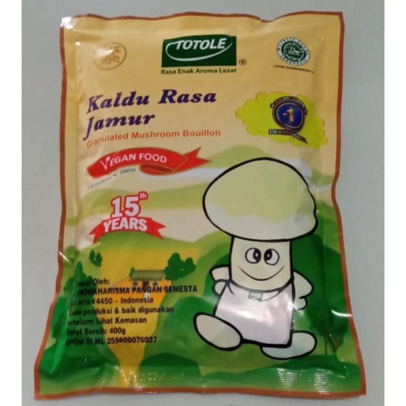 

Totole Kaldu Jamur 400g Rasa Gurih Lezat
