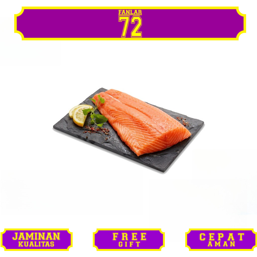 

Salmon Fillet Norwegia Beku 1 Kg Segar