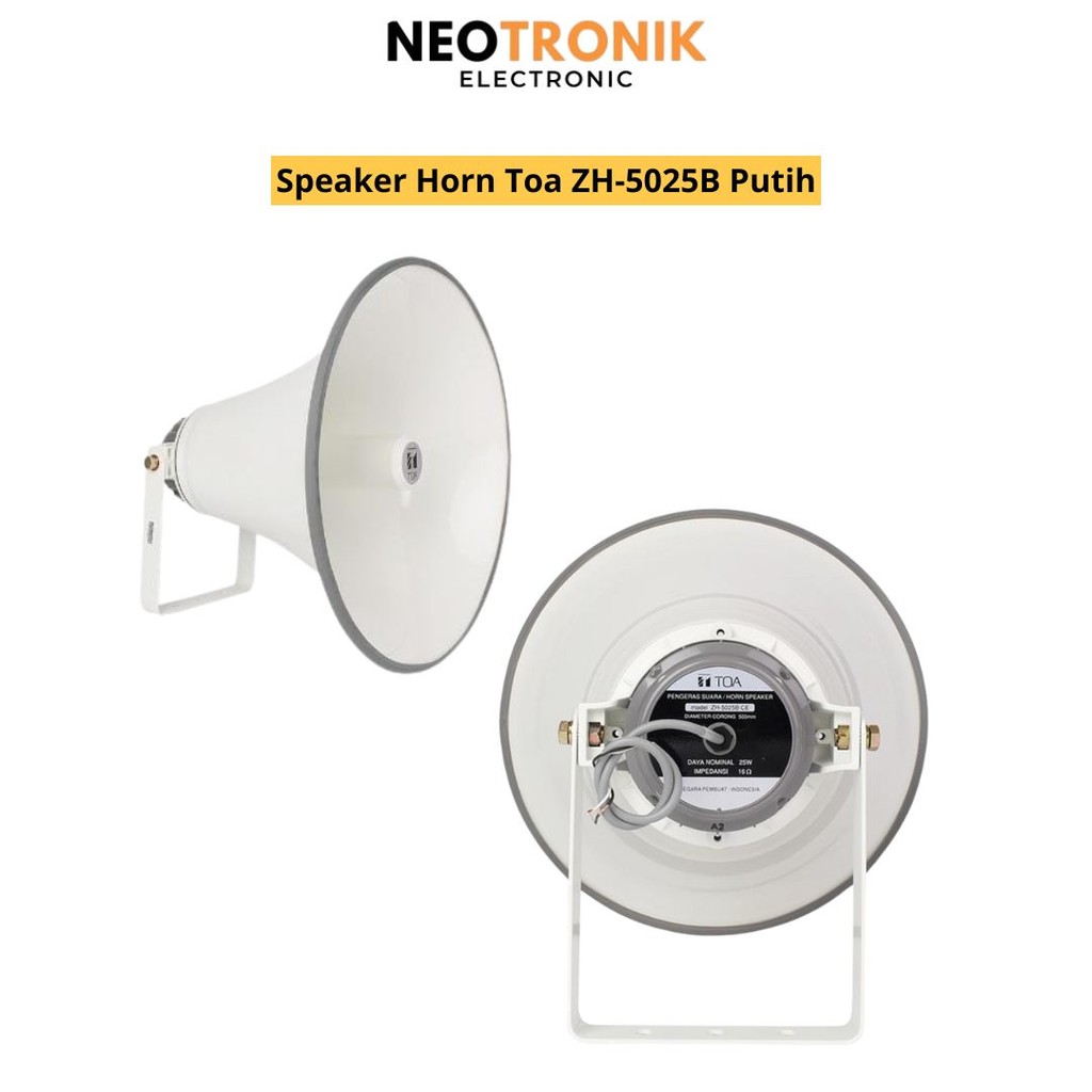 Horn Speaker Toa ZH-5025BM ZH 5025BM Horn Toa 25 Watt Plus Trafo