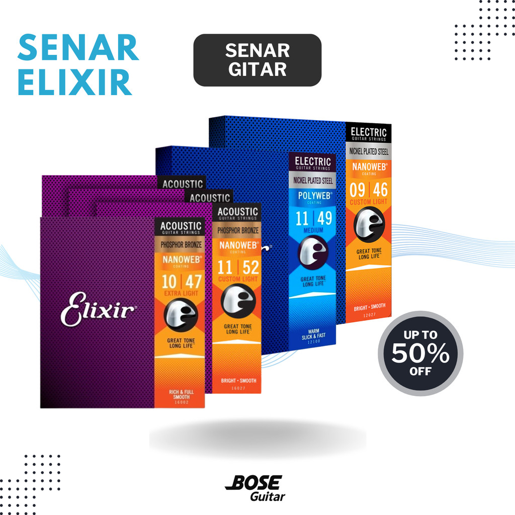 Senar Gitar Elektrik Elixir