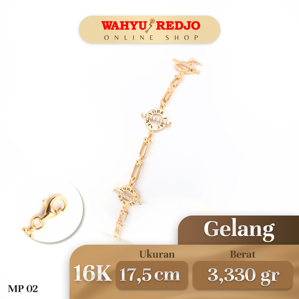 Gelang Emas 16K Wahyu Redjo GL-16K-28994316