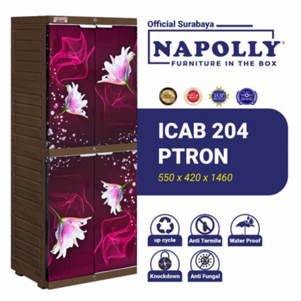 Napolly Lemari Serbaguna ICAB 204 PTRON
