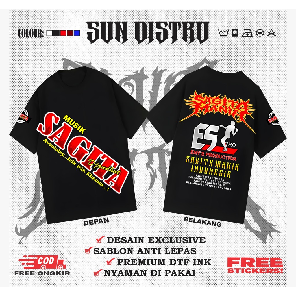 Kaos Sagita Mania Indonesia Djandhut Kaos Dangdut Koplo Jawa Timur By Sun Distro KPSB