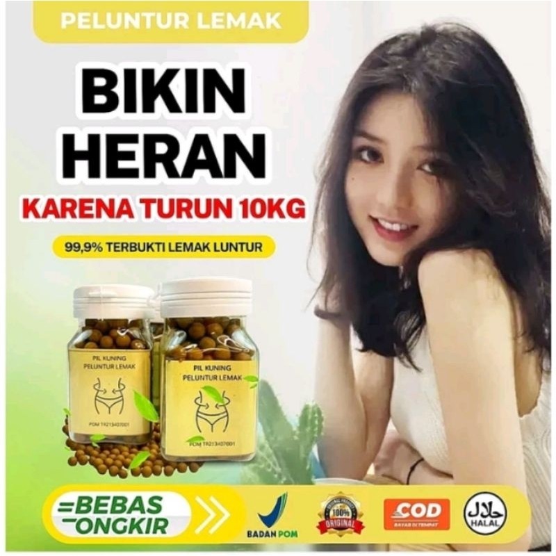 pil kuning Pil Peluntur Lemak Super Original