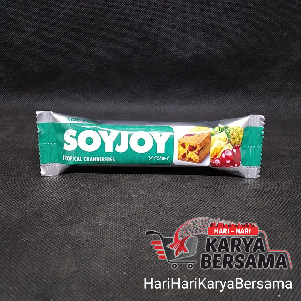 MAKANAN RINGAN SOYJOY SOY JOY TROPICAL CRANBERRIES CRAN BERRIES 30GR