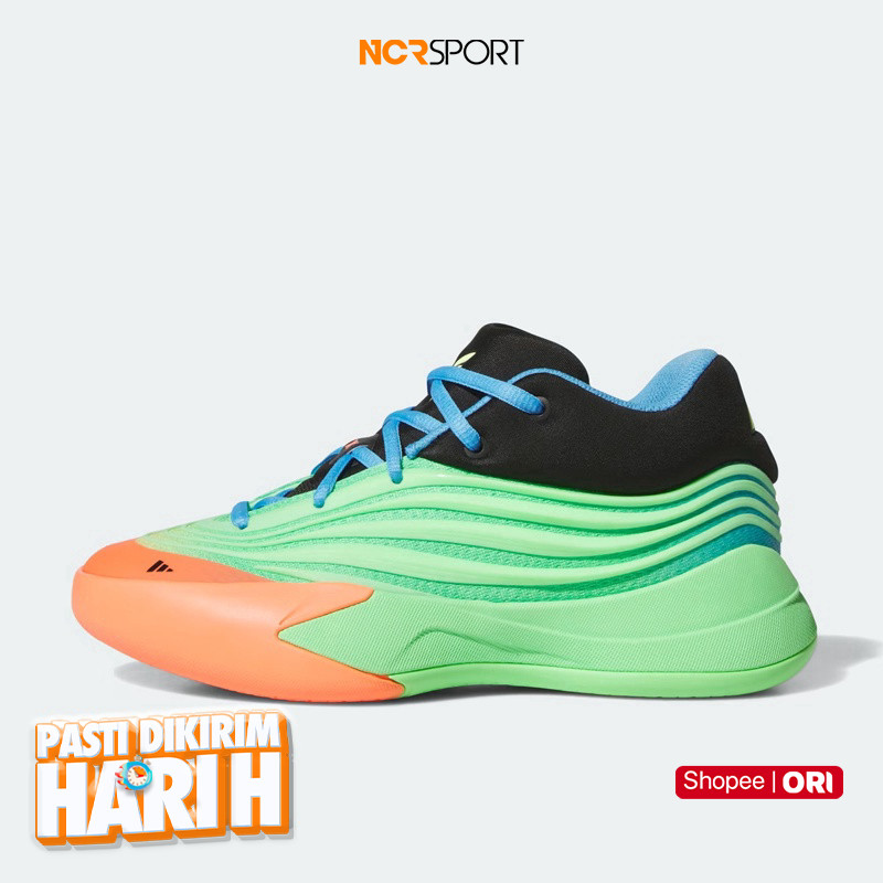 NCR SPORT Sepatu Basket Anak Adidas Dame X J Gs Lime Burst Original Jp8635