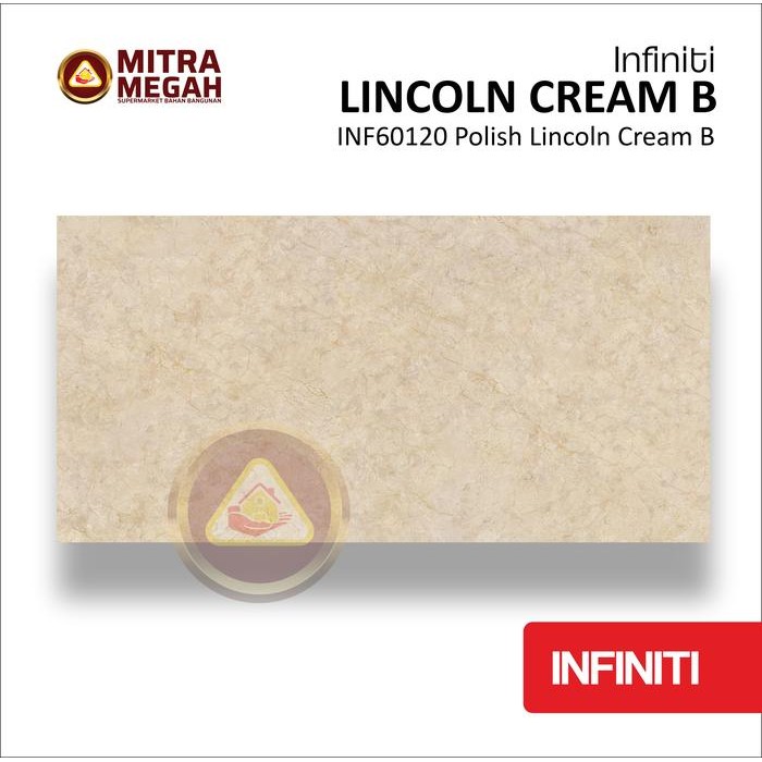 KERAMIK GRANIT INFINITI 60X120 POLISH LINCOLN CREAM B
