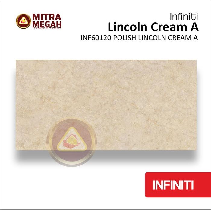 KERAMIK GRANIT INFINITI 60X120 POLISH LINCOLN CREAM A