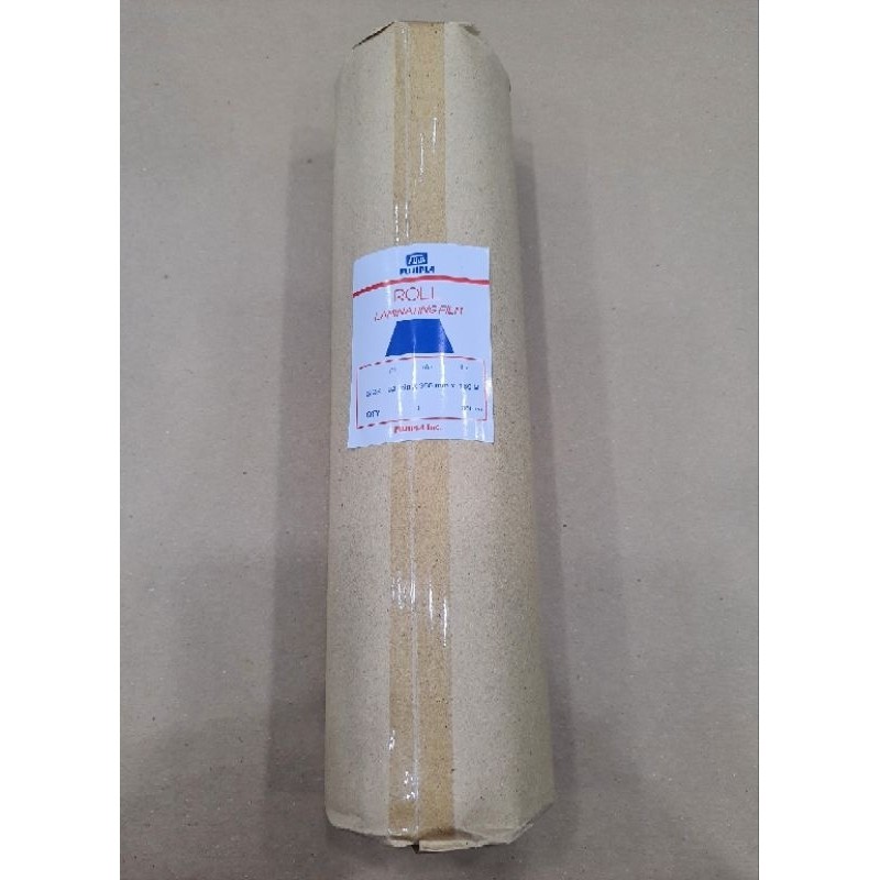 Roll Plastik Laminating Glossy Fujipla Biru 350 mm x 150 m x 32 mic