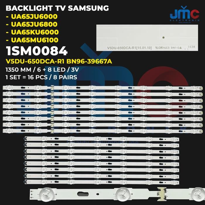 WP99 Backlight TV for Samsung 65 Inch UA65JU6000 UA65JU6800 UA65KU6000 UA65MU6100