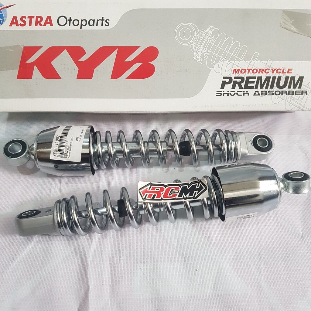 KYOC-1190Z SHOCK SOK SKOK BELAKANG ABSORBER JUPITER JUPITER Z VEGA R VEGA ZR WARNA CHROME CROME KYB 