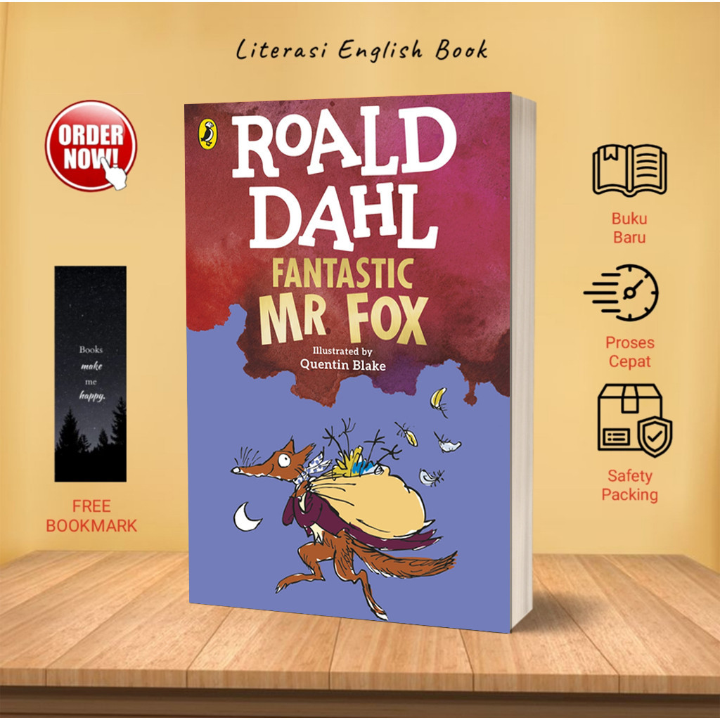 Fantastic Mr. Fox by Roald Dahl (English)