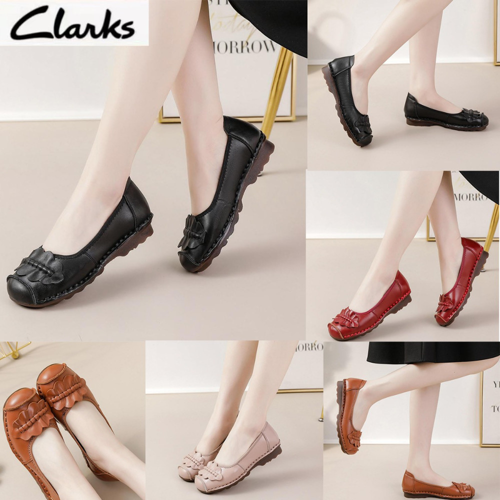 Sepatu Clarks Wanita new pita Sepatu woman / clarks wanita kulit asli melati flat shoes