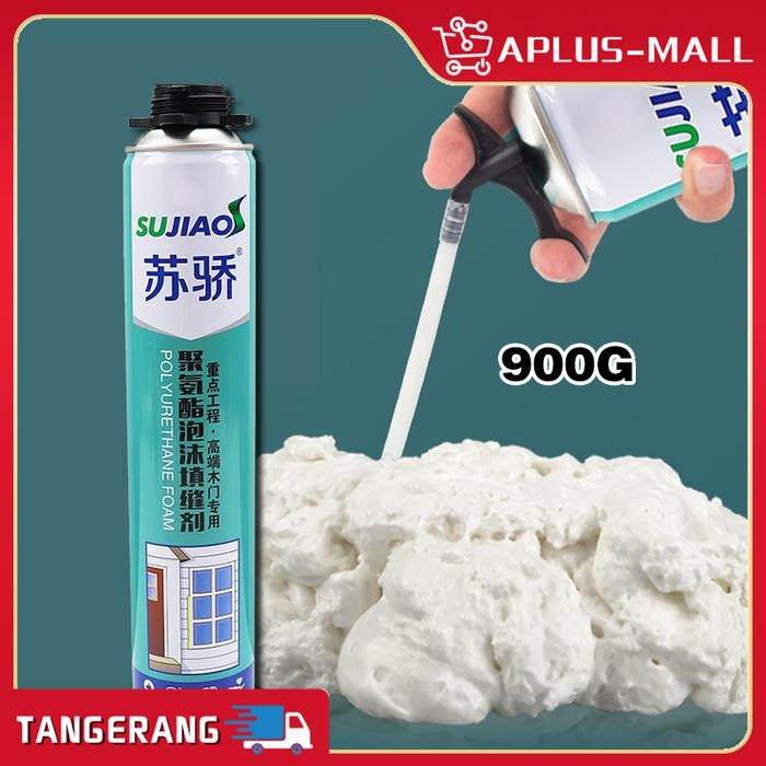 PROMO  900g Foam PU Foam Sealant Spray Polyurethane Foam Anti Bocor PU Foam Spray Multi Purpose