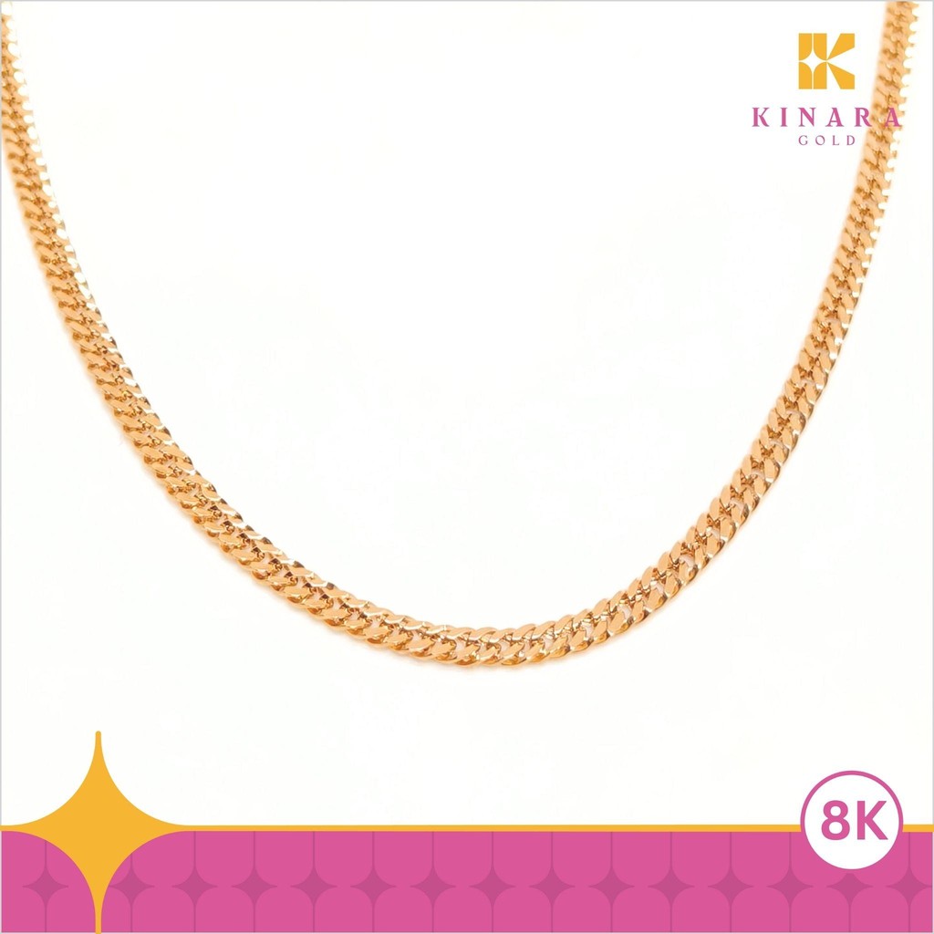 Kalung Emas Sisik Naga Yellow - Kinara