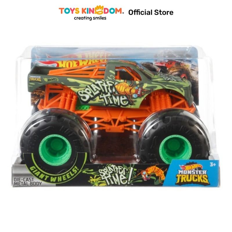 Toys Kingdom Hot Wheels 1:24 Diecast Monster Trucks Random Toys Kids Toy Mobil-Mobilan Miniatur Mobi