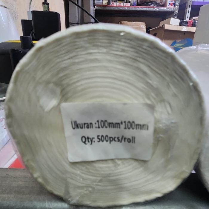 Stiker Thermal 100x100 500pcs by Mitra Hobby