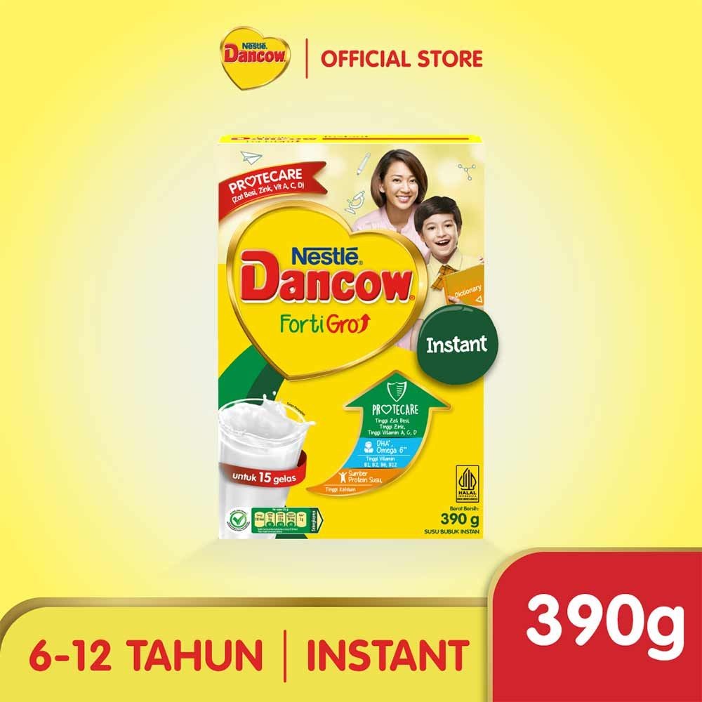 DANCOW FORTIGRO SUSU BUBUK INSTANT 390g