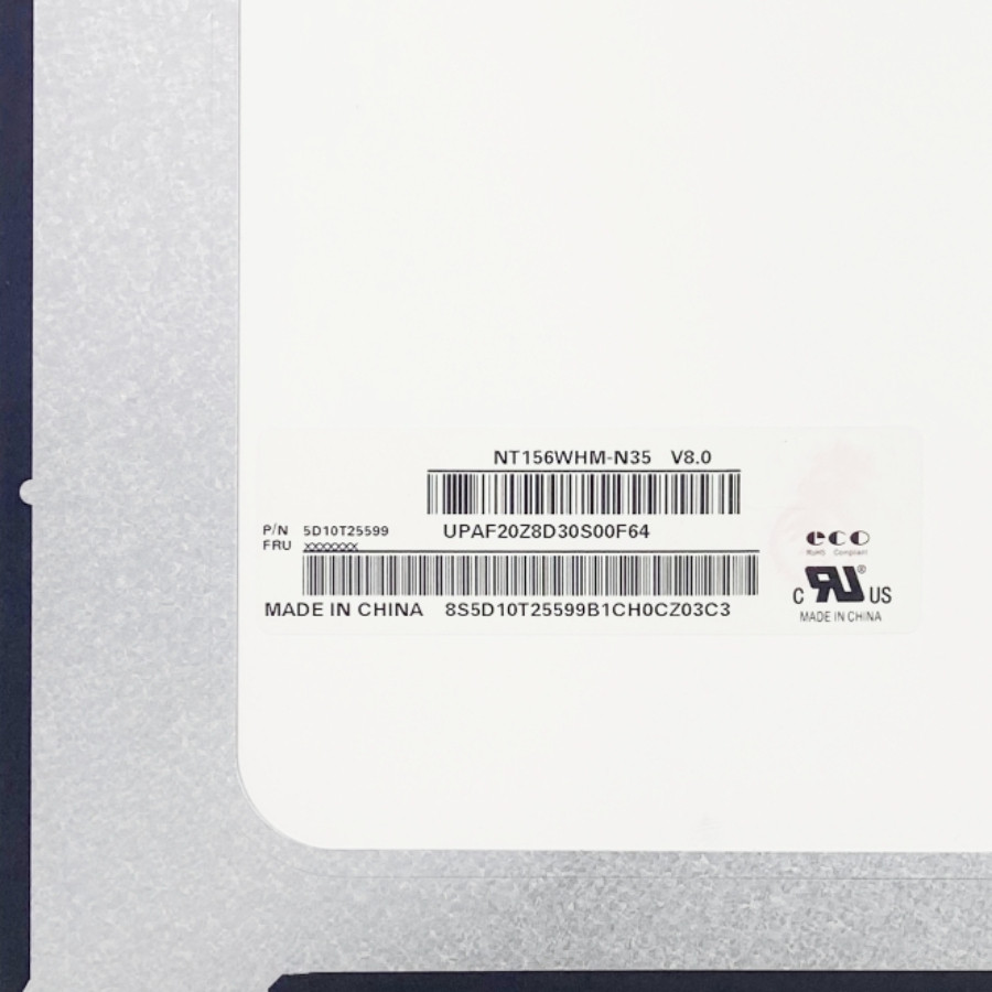 NT156WHM-N35 V8.0 NT156WHM-N44 N45 N34 N43 N30 P/N 5D10P53898 30 Pin 1366X768 Panel splay HD Matte L