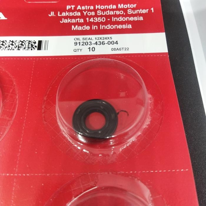 Seal As waterpump Vario 110 Karbu