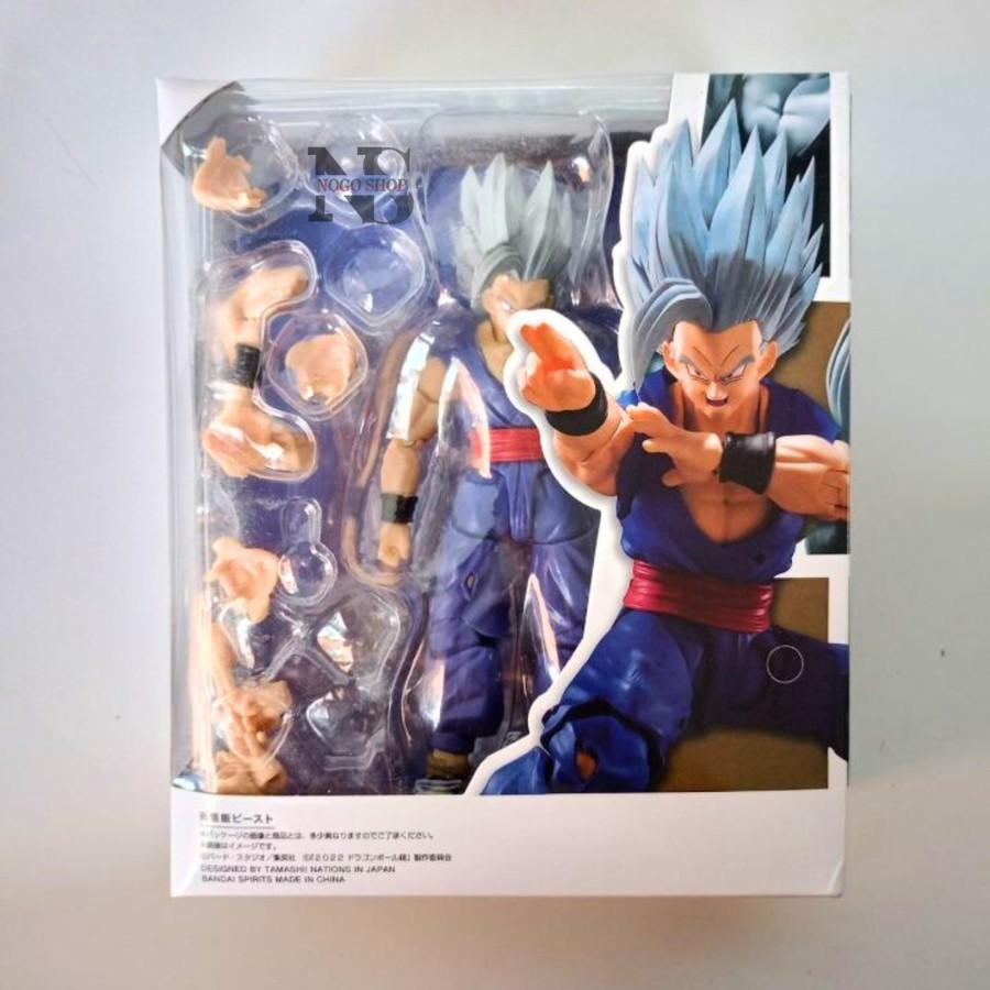 SHF Figuarts Son Gohan Beast Ver. Dragonball Figure Goku Vegeta Cell Super Saiyan God
