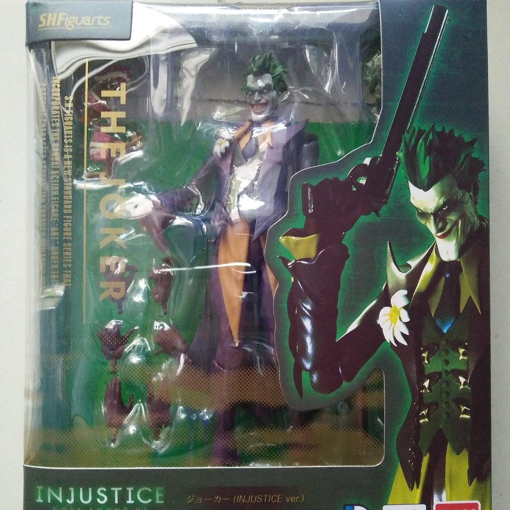 SHF The Joker Injustice GOD Among Us DC Comics Figuarts MIB KWS Batman