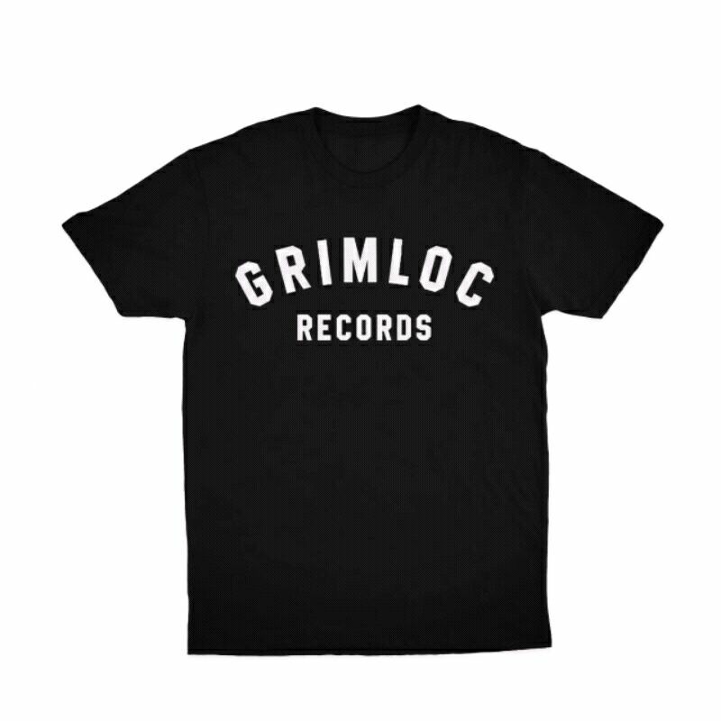 Kaos Grimloc - Tshirt Grimloc Records / Kaos Hitam