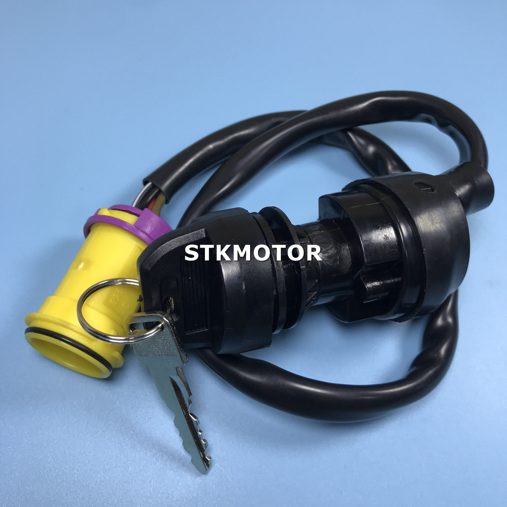 250 JS250 ATV Ignition Key Swit Water Proof For ATV Quad Loncin Bashan 250CC ATV Parts