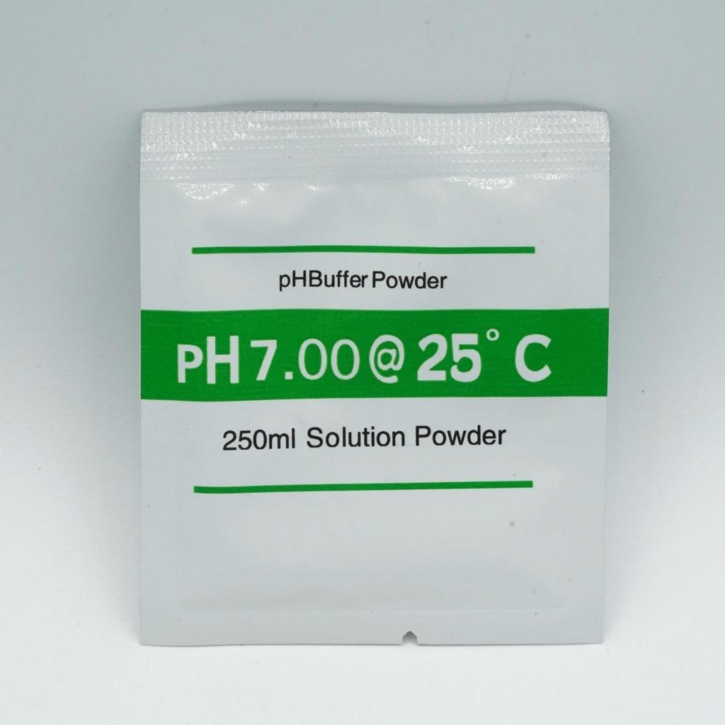 PH Buffer 7.00 25C Powder for PH Test Meter Measure Calibration PH Buffer 7.00 25 Derajat Celcius Bu