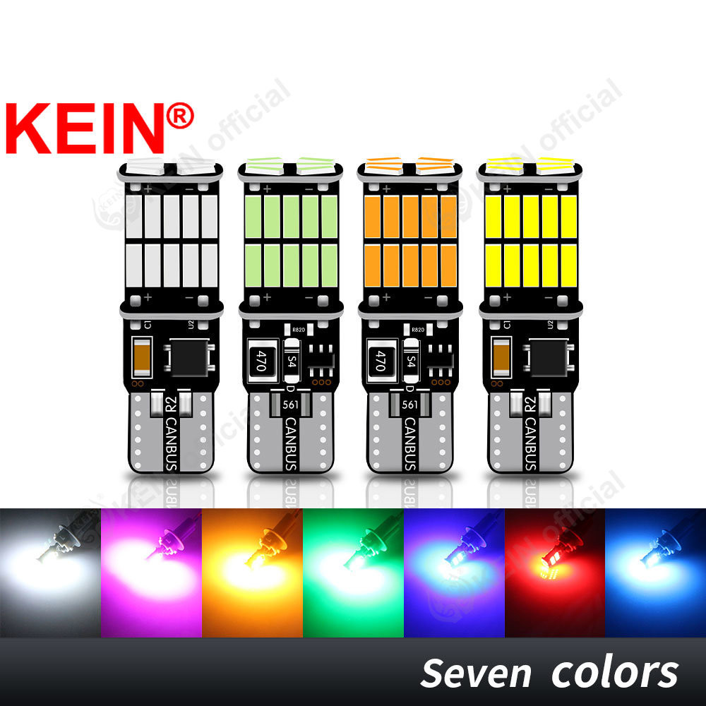 KEIN 2PCS 26SMD T10 BA9S H6W H21W Led Bulb 5W5 W5W 194 BAX9S BAY9S T4W Interior Parking Rear Fog Inc
