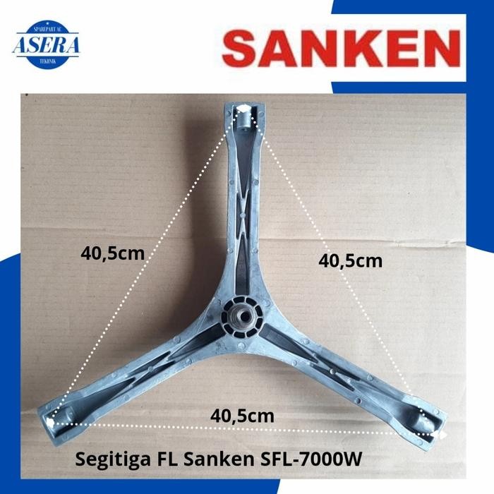 sPaRePaRt SEGITIGA MESIN CUCI FRONT LOADING SANKEN SFL-7000W
