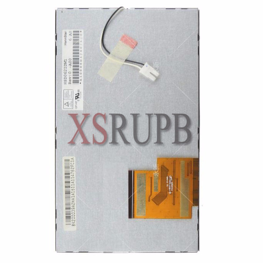 Original Hannstar 6.2 in HSD062IDW1 LCD splay screen For car-DVD LCD screen