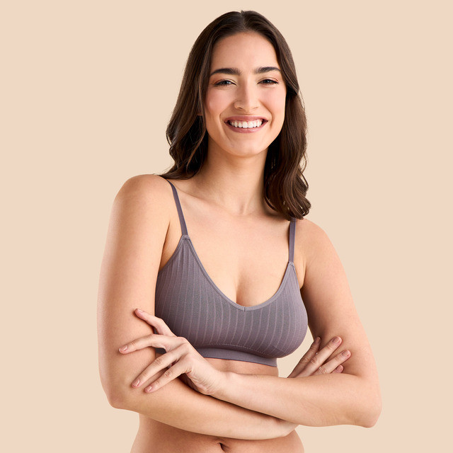 Max Fashions Dalaman Wanita Jacquard Textured Seamless Bra