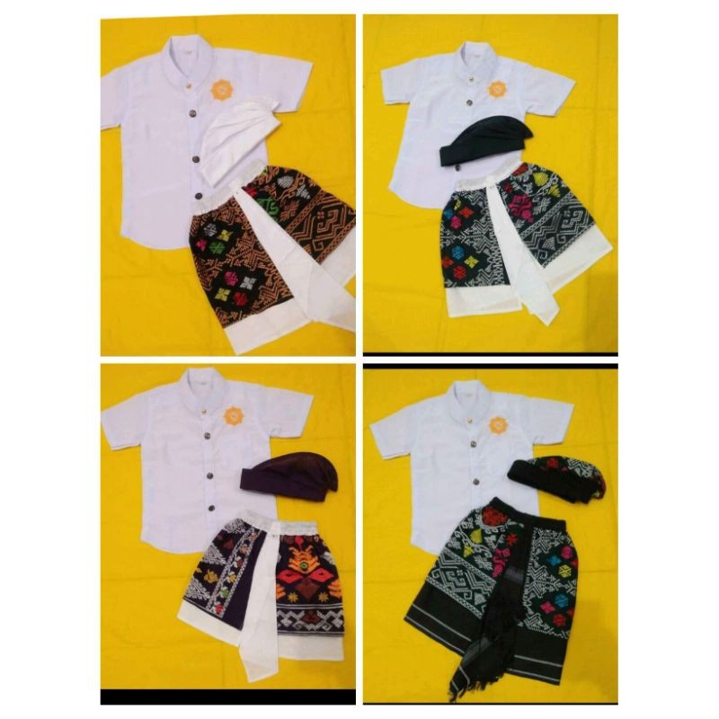 set adat bali anak laki-laki  set saput udeng anak TERBARU
