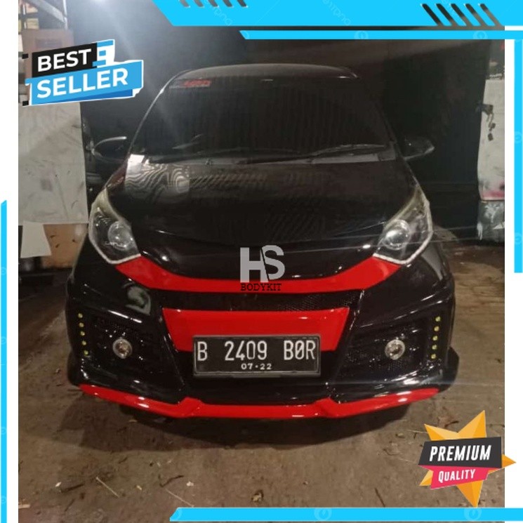 Bodykit Calya Sigra Custom Noblesse bumper depan saja Lentur-Tebal-Kuat