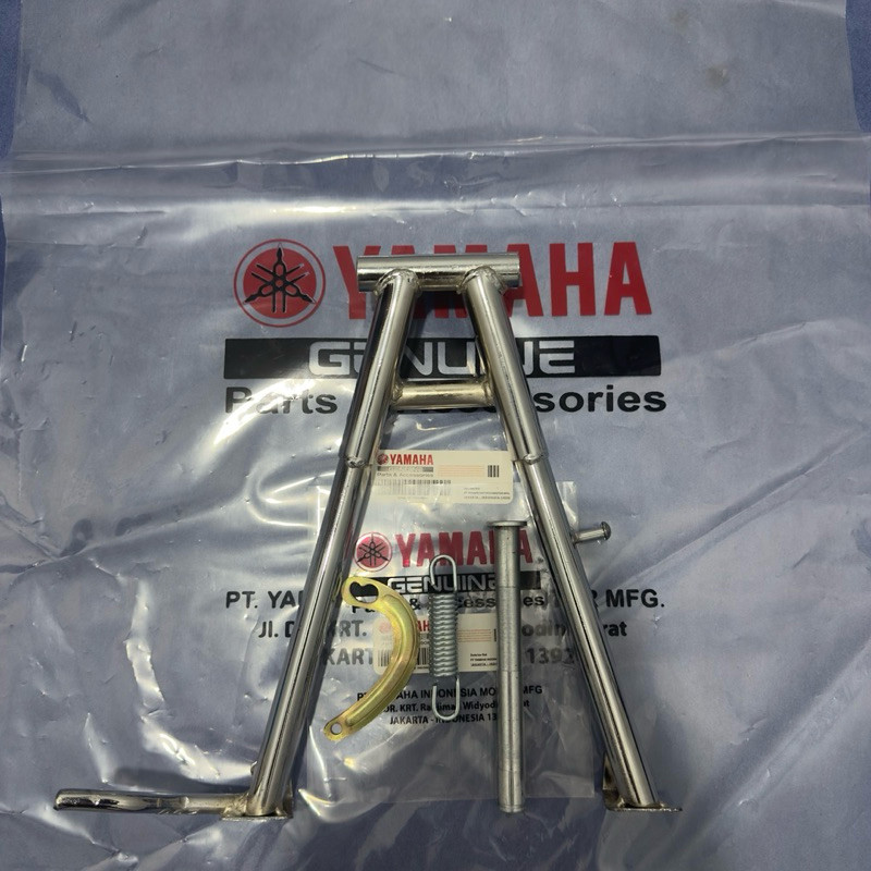 Standar Tengah komplit Dua 2 Set RX KING RXK RXKING HITAM Original