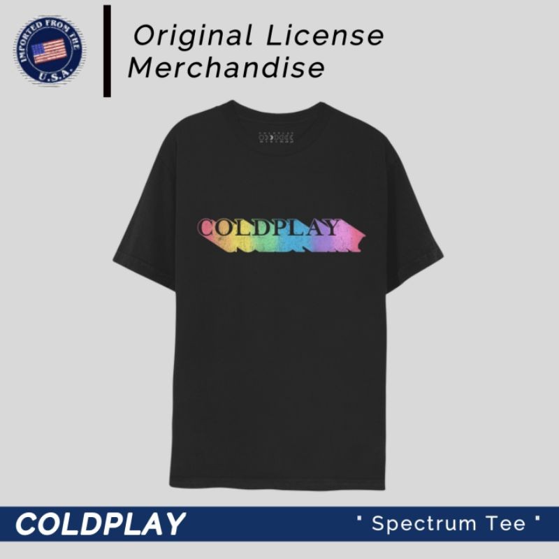 (COD) Coldplay T shirt Kaos Band Music Original Official Tag COLDPLAY