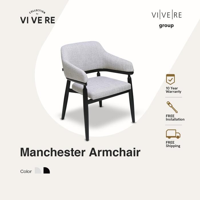 VIVERE Manchester Hi Armchair - Kursi Makan