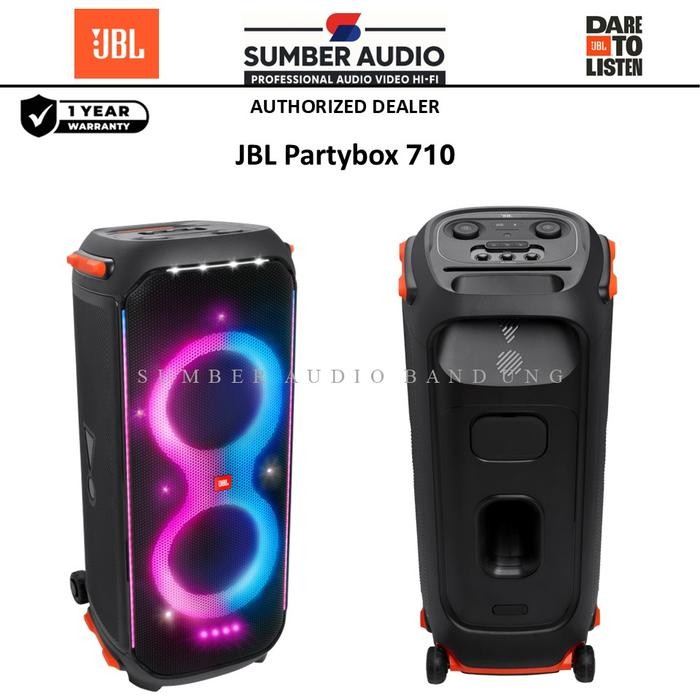 JBL Partybox 710, Speaker Aktif JBL, Speaker Portable JBL Bluetooth - PB 710