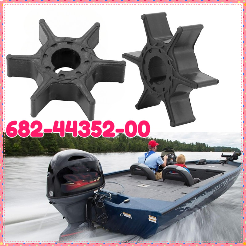 Original Asli Impeller Karet Kipas Pompa Air Mesin Tempel Yamaha Speed Boat 682-44352-00 15pk