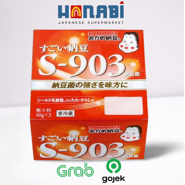 Takano Okame Sugoi Natto (3 x 40g)  - Natto (Kedelai Fermentasi) Jepang - Probiotik, Kaya Gizi, Siap