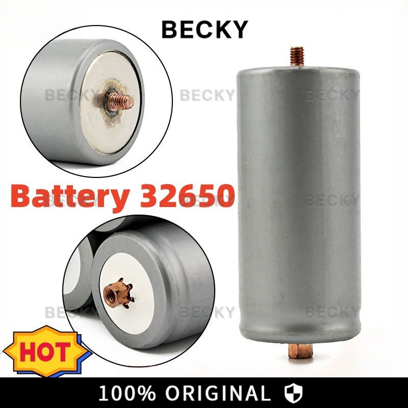 BECKY Baterai Lifepo4 32650 3.2V 6ah 6000mah PJU