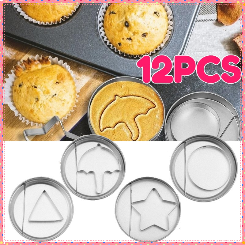 12PCS Lengkap Cetakan Dalgona Candy Ala Squid Game/Cetakan BTS/Ring Cutter Cookies/Cetakan Permen Da