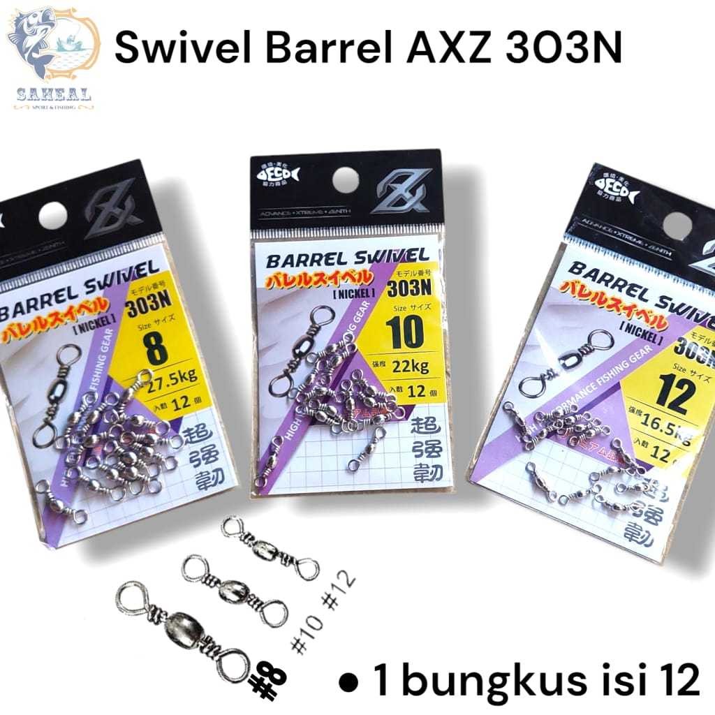 Swivel Barrel Kili Kili Pancing Axz 303m