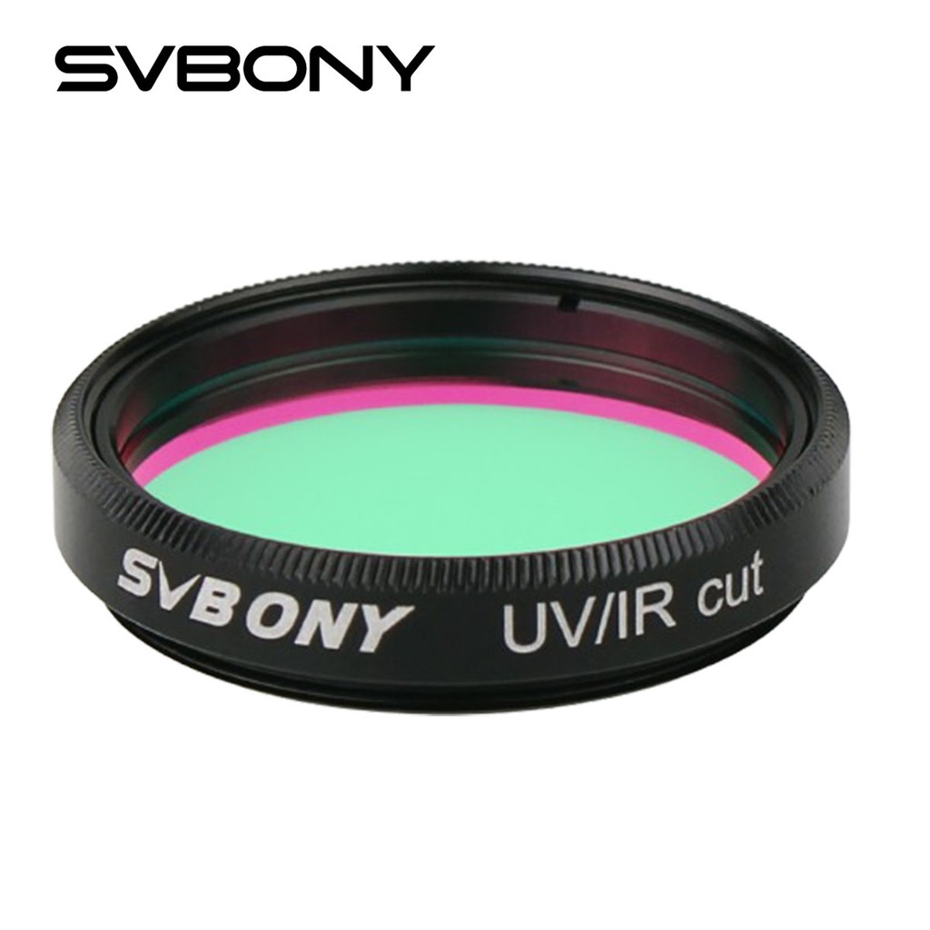 SVBONY Telescope Filter UV IR Cut Filter 1.25/2 In Threads Infra Red Filter CCD Camera for Eyepieces