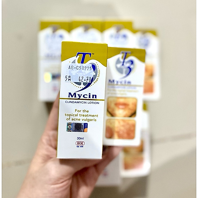 T3 MYCIN CLINDAMYCIN LOTION 30ML ORIGINAL MALAYSIA OBAT JERAWAT MALAYSIA