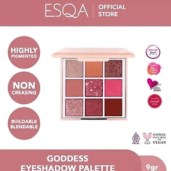 ESQA Goddess Eyeshadow Palette - Eyeshadow ESQA CDS
