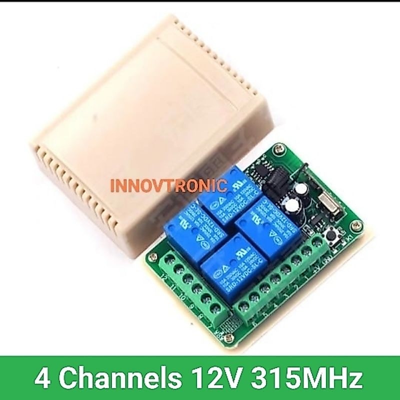 Remote Control Receiver RX 12V 220V 433MHz 433 MHz 315MHz  315 MHz 1 Channel 2 Channels 4 Channels