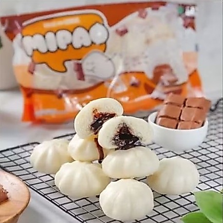 Mipao Mini Bakpao Coklat isi 30